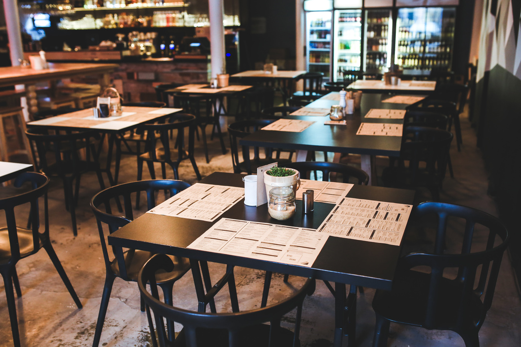 Table in Vintage Restaurant